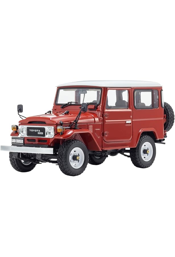 新品未開封京商 1/18 トヨタ ランドクルーザー 40 ホワイトミニカー